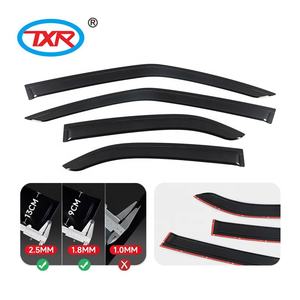 ที่บังฝนประตูรถยนต์สีดำ, ที่บังแดดกระจกบังแดดชิ้นส่วนตัวถังรถสำหรับ Toyota <span class=keywords><strong>Yaris</strong></span> CROSS <span class=keywords><strong>2022</strong></span> - Product Image 6