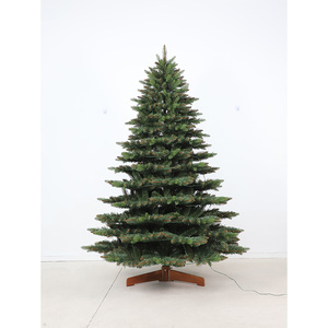 Nuevo Árbol de Navidad Preiluminado con Base de Madera M1 Resistente al Fuego, Decoración Navideña, Proveedor de Árboles de Navidad - Product Image 4