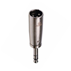 T107 Xlr Male To 6.5mm Stereo Plug Audio <b>Adapter</b> Zinc Alloy Connector For Audio Equipment - Product Image 2