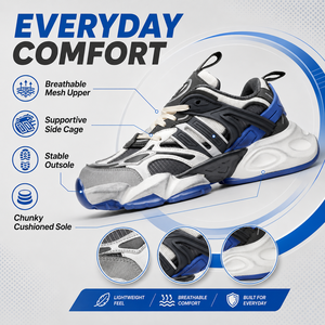 Sneakers da Uomo in Vera Pelle, Stile Retrò, <span class=keywords><strong>Scarpe</strong></span> Casual da Passeggio, <span class=keywords><strong>Scarpe</strong></span> Basse da Allenamento, Pronte per la Spedizione - Product Image 3