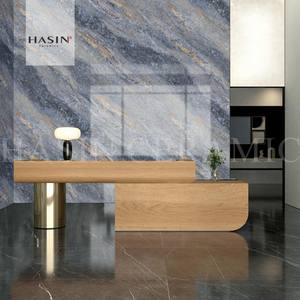 Losas de Piedra de Cuarzo Artificial Calacatta <span class=keywords><strong>Blanca</strong></span> de 9 mm, Sinterizadas, de Porcelana, Imitación Mármol, Tamaño <span class=keywords><strong>Grande</strong></span> 120x270, Económicas - Product Image 2