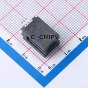 HEE06LP03BK Gold Finger Connector Through hole Component (THT),P=1.27mm Connector EDGE SLOT 1.27mm 6P Clamp Plate - Product Image 1