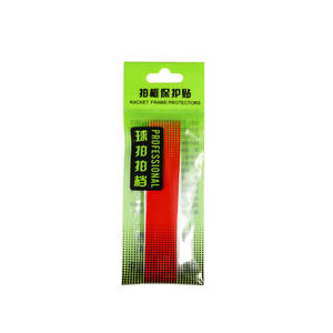 Protections de cadre de raquette Daltom, rouge, professionnelles, pour raquettes de tennis et de badminton, bande adhésive résistante aux taches HT 007 - Product Image 5