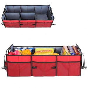 Échantillon Gratuit 2023 Nouvelle Boîte de Rangement Pliable et Étanche pour Voiture, Vente en Gros Usine, Organisateur de Coffre de Voiture Robuste - Product Image 1