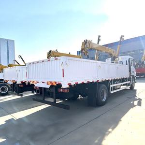 China-Made Zoomlion <strong>Truck</strong>-<strong>Mounted</strong> Hydraulic <strong>Crane</strong> - 8/10 Ton Straight Arm Telescopic <strong>Crane</strong> for Flat <strong>Truck</strong> (4-Year Warranty) - Product Image 2