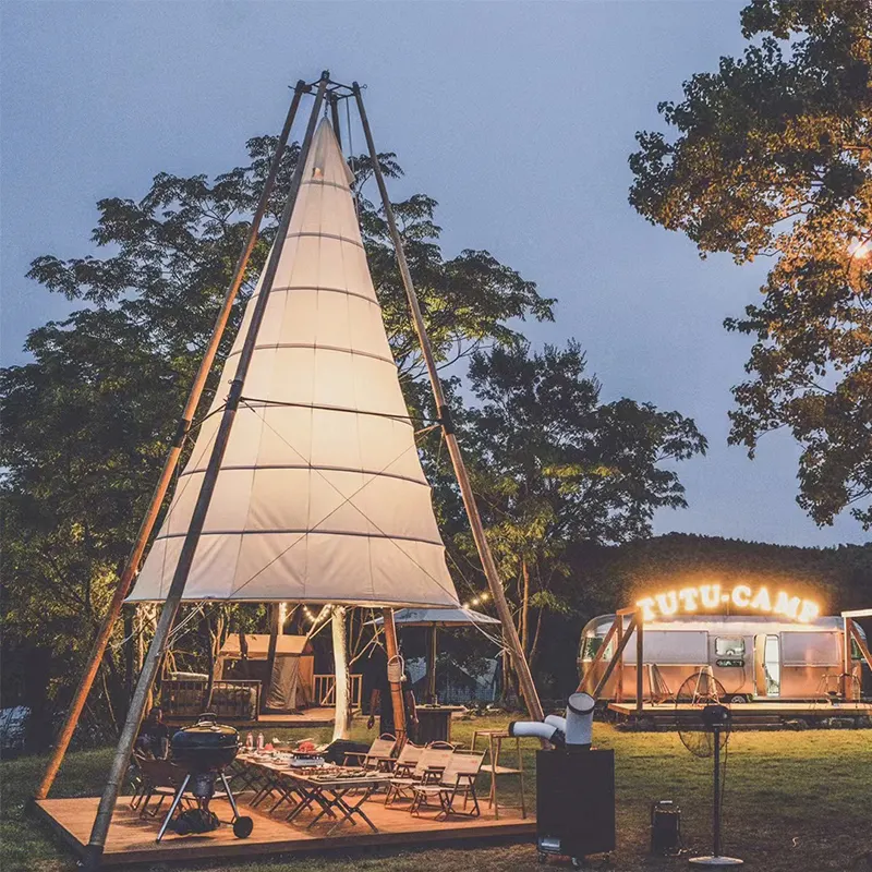 6 povos festa de casamento de luxo ao ar livre glamping safari barraca para venda