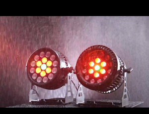 إضاءة LED احترافية مقاومة للماء للمسرح والحفلات الخارجية مع خاصية التكبير والتصغير وألوان RGBW - Product Image 4