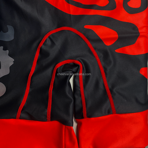 Body da Powerlifting Durevoli con Cuciture Rinforzate in Spandex/Poliestere, Stampa a Sublimazione, 280g, Tuta da Wrestling per Arti Marziali Maschili - Product Image 5