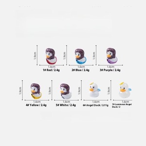 Nouveau Jésus t'aime canard petit canard jaune poupée ornement accessoires Mini Micro paysage ornement - Product Image 6