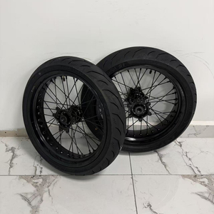 Supermoto ultra Bee <span class=keywords><strong>17</strong></span>英寸前后轮组适合surron越野车后前轮铝合金轮圈带轮胎适用于ultra Bee - Product Image 4