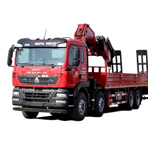 Nueva Grúa Articulada HOWO 6x4 de 20 Toneladas, Grúa Hidráulica Plegable para Construcción y Elevación - Product Image 1