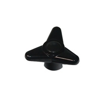 En plastique Triangulaire Flèche Main Bouton