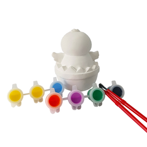 Elsas Trứng Gà Con Phục Sinh Kèm Đồ Chơi Bộ Dụng Cụ Sơn Thạch Cao Tượng Gốm Trang Trí Bộ Vật Liệu Sơn Tự Làm - Product Image 5