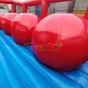 งานคาร์นิวัลกลางแจ้ง เกมส์อินเตอร์แอคทีฟแบบ Wipe Out เกมส์ละลายหิมะ เกมส์กีฬาเป่าลม เกมส์ลูกบอลขนาดใหญ่ - Product Image 4