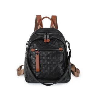 Mochila AndoBag para Mujer, de Cuero Vacuno Genuino, con Doble Cierre, para Viaje, Modelo 8278-2 - Product Image 2