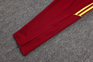 Traje de Entrenamiento Unisex con Cierre Completo, Manga Corta, Cuello Redondo, Secado Rápido, con Patrón de Letras y Nombre del Equipo, para Otoño e Invierno, Ropa de Fútbol 25/26 - Product Image 3