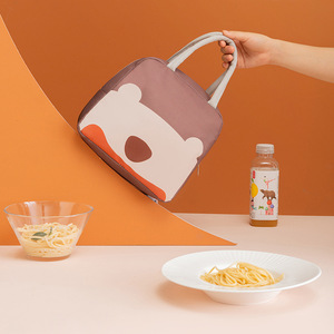 Sac Isotherme de Déjeuner à Motif Dessin Animé avec Fermeture Éclair, Imperméable, Portable, Isolant, pour Adultes et Enfants, École, Voyage, Écologique, Durable - Product Image 3