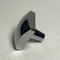 Poignées de meuble modernes en arc, brossées et polies, bicolores, pour commodes, chambres, salles de bain, et quincaillerie de cuisine minimaliste