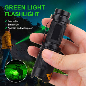 Red Blue Green Tactical Industrial LED Light Torch Mini Small Pocket <strong>Flashlight</strong> Outdoor Camping Hunting Fishing Pet Urine Test - Product Image 4