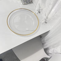 Assiettes rondes en plastique écologiques transparentes de 13 pouces, de différentes couleurs, en gros, pour les décorations de fête, de mariage et d'événements