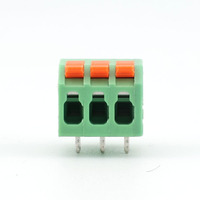 Borniers de connexion rapide 3P 3,81 mm, prises femelles, connecteurs, accessoires PA66/Cuivre/Acier inoxydable 250V 8A