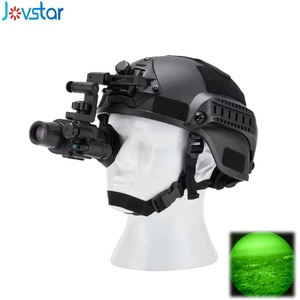 ชุดอุปกรณ์มองกลางคืนแบบติดหมวก NVG Gen2+ Gen3 FOM1400-2000+  พร้อมตัวเรือนสีขาว/เขียวฟอสฟอรัส ผลิตภัณฑ์ประสิทธิภาพสูง พร้อมอุปกรณ์ยึด NVG - Product Image 1