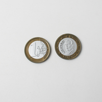 Fabricant professionnel de pièces de monnaie en plastique en vrac argentées, dorées, en euros, en nickel, en penny, en jetons, petites pièces de monnaie