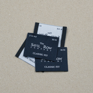 Tùy Chỉnh Riêng Thiết Kế Quần Áo Nhãn Hiệu Tùy Chỉnh Bông/Satin/Kích Thước/Dệt Logo Quần Áo Nhãn - Product Image 5