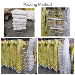Sedie <span class=keywords><strong>Chiavari</strong></span> in Resina Acrilica Trasparente per Matrimoni, Eventi, Feste, Hotel e Banchetti - Vendita all'Ingrosso - Product Image 6