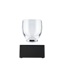 Vaso Levitante Inalámbrico Negro con Capacidad de 350 ml, Certificado CE, Desafía la Gravedad con Estilo
