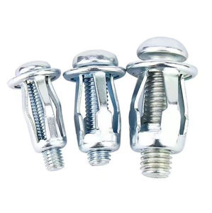 Vis d'expansion à écrou à pétale galvanisé au <span class=keywords><strong>zinc</strong></span>, vis à tête creuse Gecko, boulons à tête cylindrique, type de fixation - Product Image 2