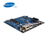 FP-710 double Lan 8845HS double canal DDR5 M 2 PCIe 4X 6 COM 8 USB TPM2.0 AMD carte mère industrielle pour systèmes embarqués