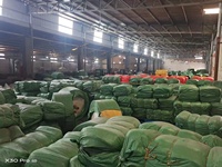 Sac tissé en plastique PP vert personnalisable de 50 kg pour granulés d'aliments pour animaux, gravier, sable, matériaux de construction, sac en peau de serpent