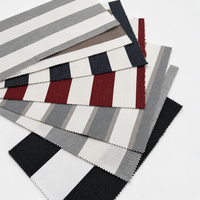 Tissu en polypropylène oléfine à rayures audacieuses, épais, pour coussins de chaise Papasan et de chaise bol, 330 g/m²