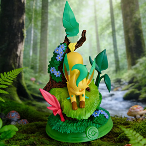 100% Originale Funism Pokemoned Relax Enjoy Eevee Series Simpatico Giocattolo Squishy, Prodotti di Tendenza, Ornamenti da Scrivania per Regali - Product Image 1
