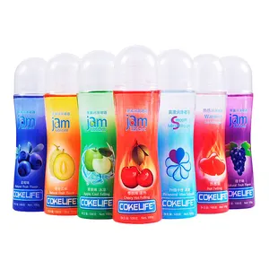 Top Fruit Flavor All Natural Best Organic Lubricants oral anal sex lubricant sex oil for women water based lubricant