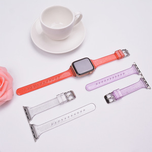 EACHE 38mm 40mm 42mm <span class=keywords><strong>44mm</strong></span> lindo <span class=keywords><strong>de</strong></span> lujo brillo <span class=keywords><strong>de</strong></span> corte Slim banda <span class=keywords><strong>de</strong></span> reloj para <span class=keywords><strong>Apple</strong></span> <span class=keywords><strong>Watch</strong></span> - Product Image 4