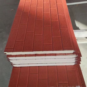 Panneau intégré d'<span class=keywords><strong>isolation</strong></span> et de décoration des murs extérieurs, panneau mural extérieur, panneau en métal sculpté imperméable pour extérieur - Product Image 4