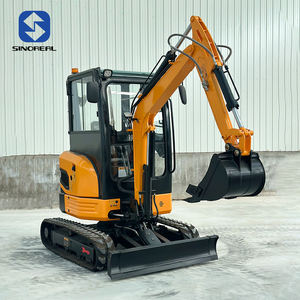 משלוח חינם, מאושר על ידי CE ו-EPA, מחפר זחלי קטן בעל ביצועים גבוהים, 2 טון, 2.5 טון, 2.6 טון, 3 טון, מנוע דיזל. - Product Image 1