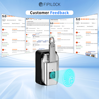 Kunci Kontrol Akses Tas dengan Pengenalan Biometrik Portabel dan Sensor Sidik Jari Terintegrasi, Keamanan Anti-Pencurian Cerdas untuk Perjalanan