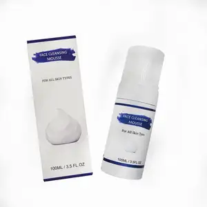 Qqlr hidratante de alta qualidade, 100ml, ácido amino natural, leve, cremoso, limpador de rosto