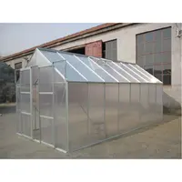 High Cost Aluminum Polycarbonate Garden Prefabricated Greenhouse Series