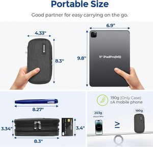 Estuche Refrigerador de Insulina Portátil, Expandible y Aislado, con Paquetes de Gel Refrigerante, Tiempo de Refrigeración de 10 a 125 Horas, para Viajes en Avión y por Carretera - Product Image 6