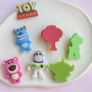 Fournitures en gros : Breloques en résine Kawaii à motifs de dessins animés, à dos plat, pour coques de téléphone, accessoires de cheveux et décoration, pour loisirs créatifs DIY - Product Image 3