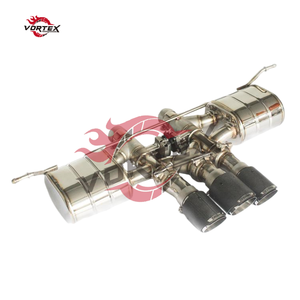 Escape Catback de Acero Inoxidable de Alta Calidad Vortex, 1.5 mm de Grosor, Pulido Espejo, para Porsche Cayenne, Silenciador de Triple Salida - Product Image 2