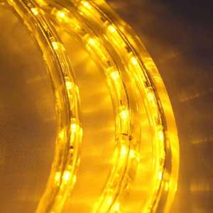 Lampu tali LED, lampu tali LED kuning, spul komersial 2 kawat 1/2 "120 Volt - Product Image 6