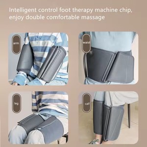 Massaggiatore per <span class=keywords><strong>Gambe</strong></span> e Piedi a Compressione d'Aria Ricaricabile Senza Fili 510K con Telecomando Portatile - Product Image 2
