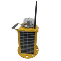 JCL570-S-ASL-XX Lumière latérale de guidage LED portable solaire télécommandée, Lumière de taxiway rechargeable, Lumière d'aéroport portable