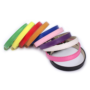 Collier de chien en cuir personnalisé collier et laisse de chien de luxe en cuir végétalien colliers pour petits grands chiens - Product Image 3