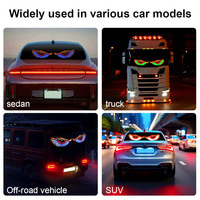 Nouvel écran LED flexible pour pare-brise de camion ou voiture, ailes d'ange, ailes de papillon, étanche IP65, contrôle par application, 6V